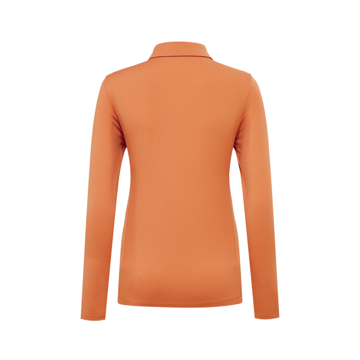 【EIDER】女刷毛長袖Polo上衣/25EDWU25282-[橘、棕、黑]