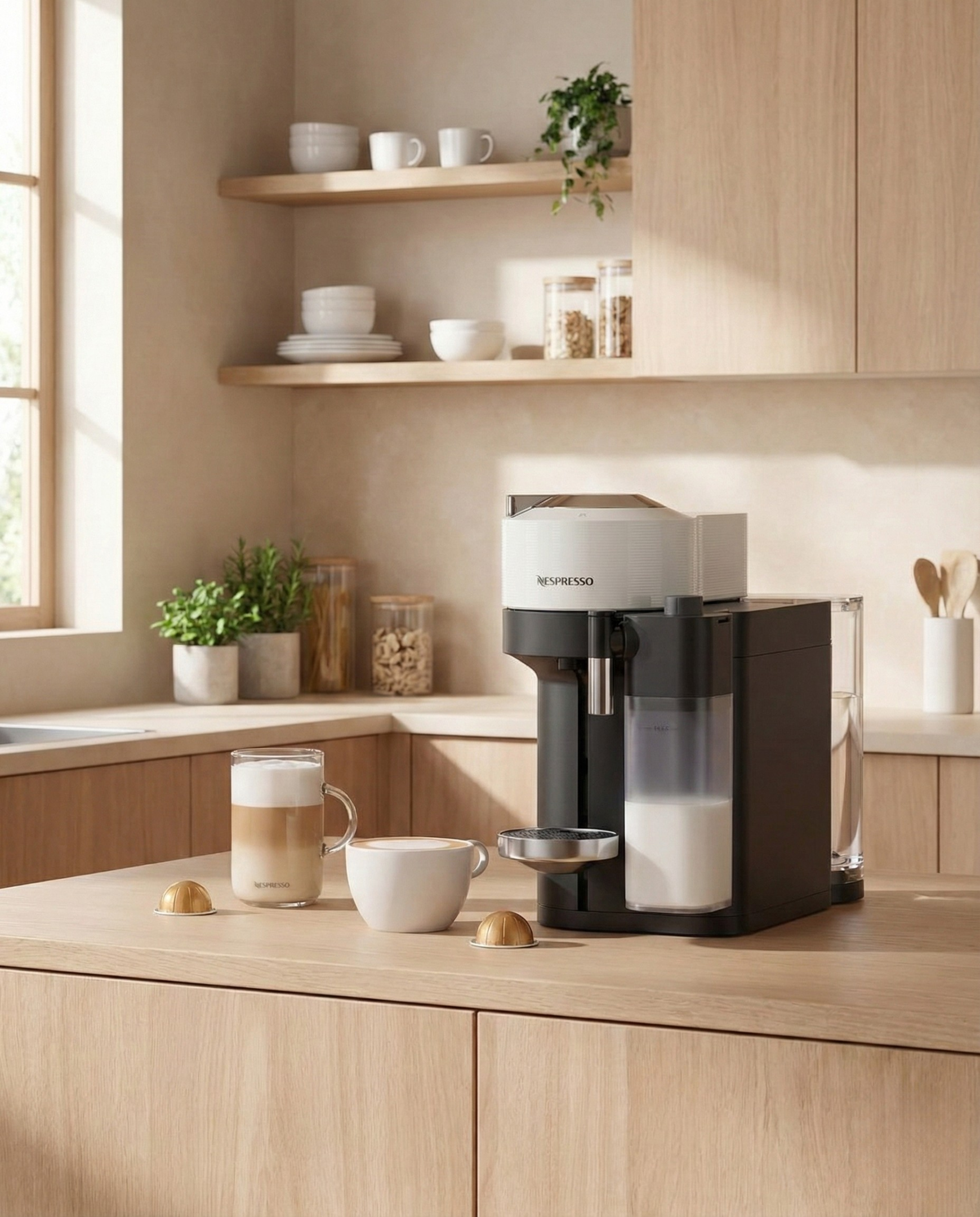 [月付型出租方案] Nespresso | 臻選厚萃Vertuo Lattissima膠囊咖啡機【不分色】