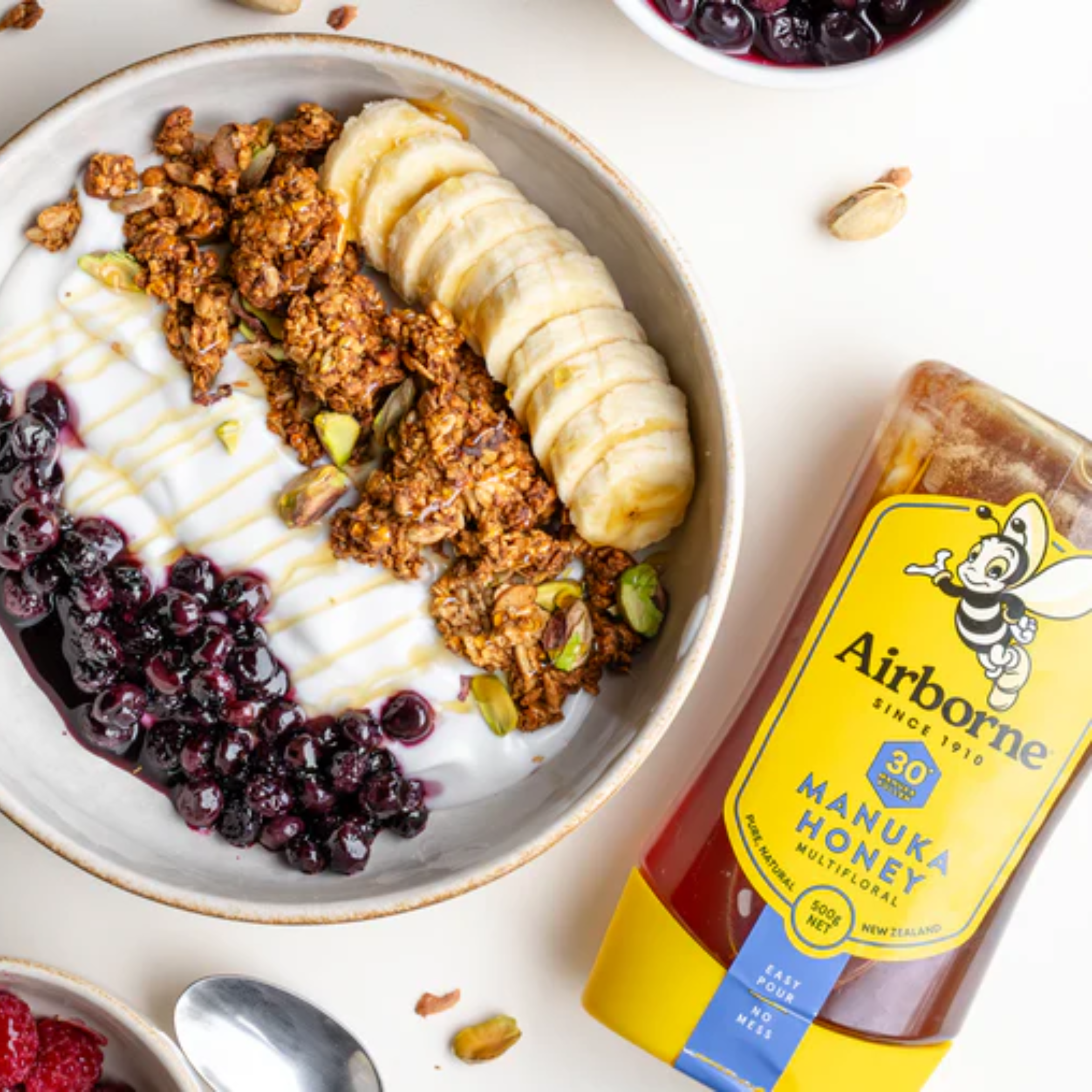 Airborne Manuka Multifloral 30+ Squeezy Bottle 500g