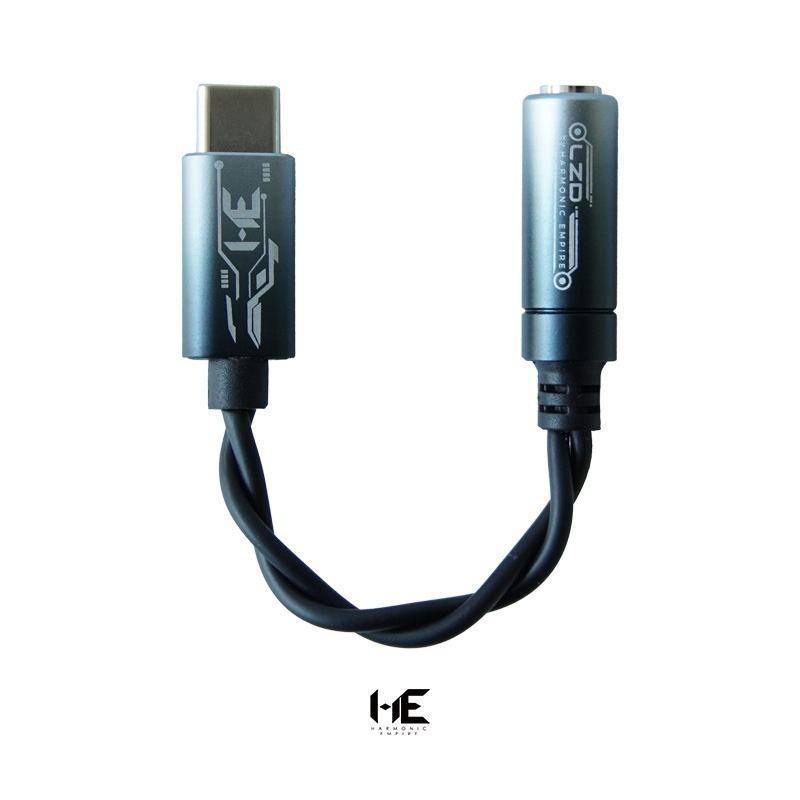 Harmonic Empire｜Longzhong｜隆中對｜USB-C 轉 3.5mm 解碼轉線