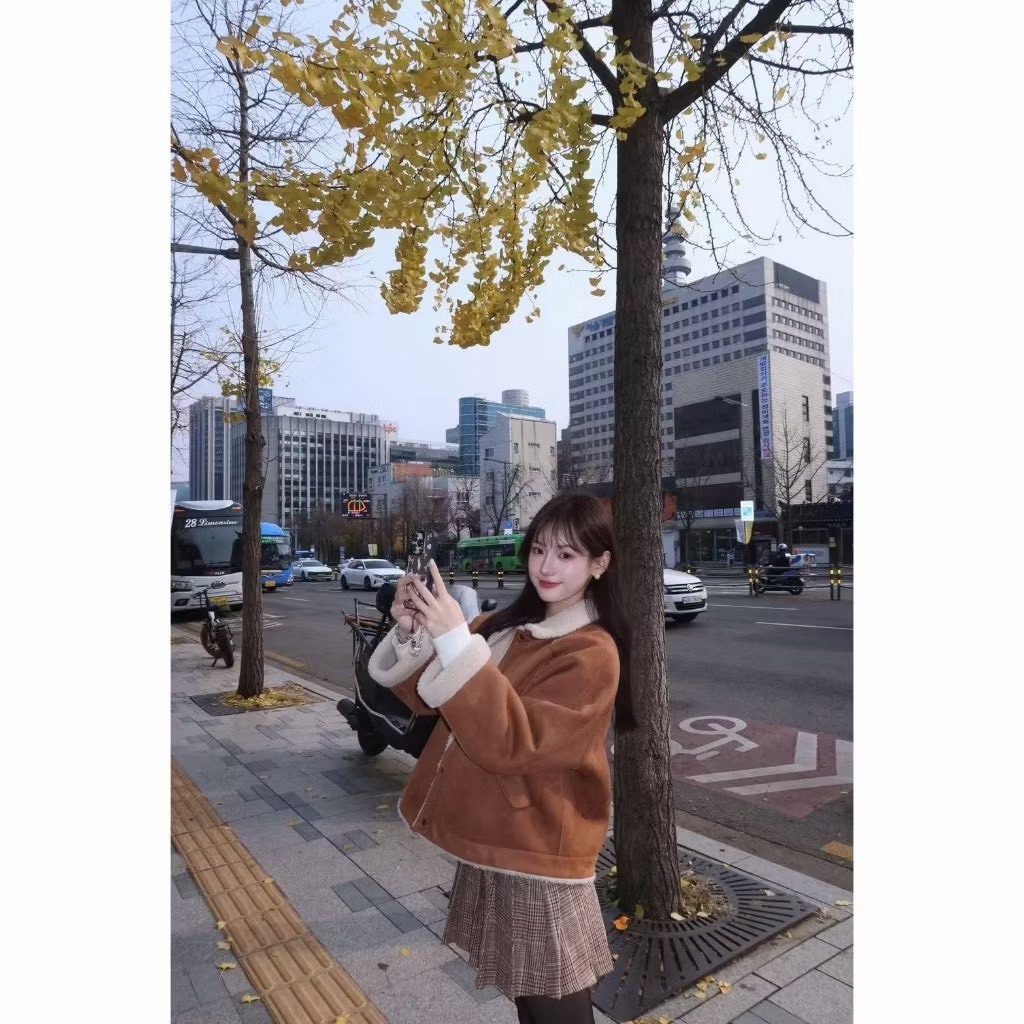 翻領厚磅熊熊刷毛外套