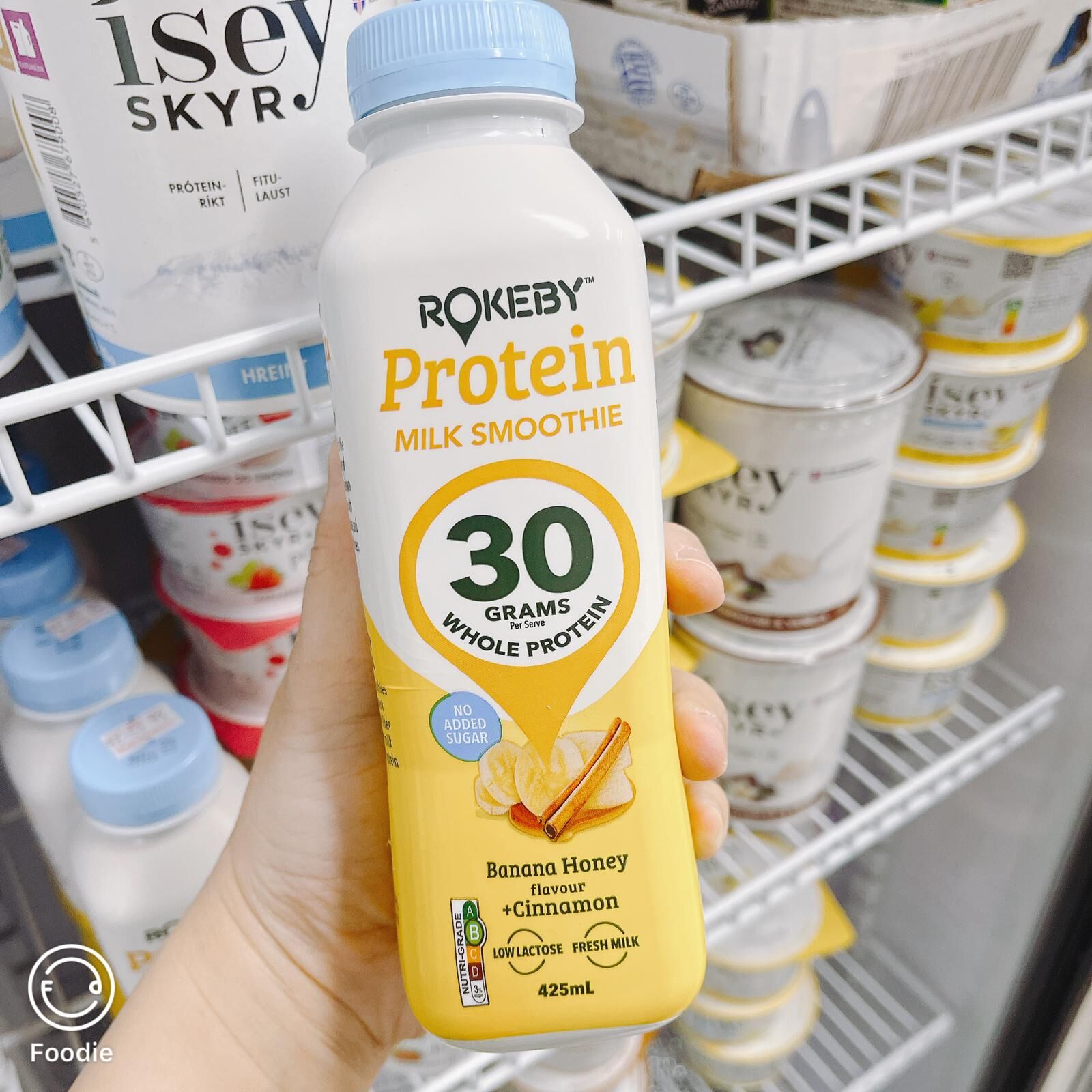 [現貨] 澳洲 Rokeby Farms 高蛋白鮮奶昔 香蕉蜜糖肉桂味 425ml (BBD 4/3/2026)