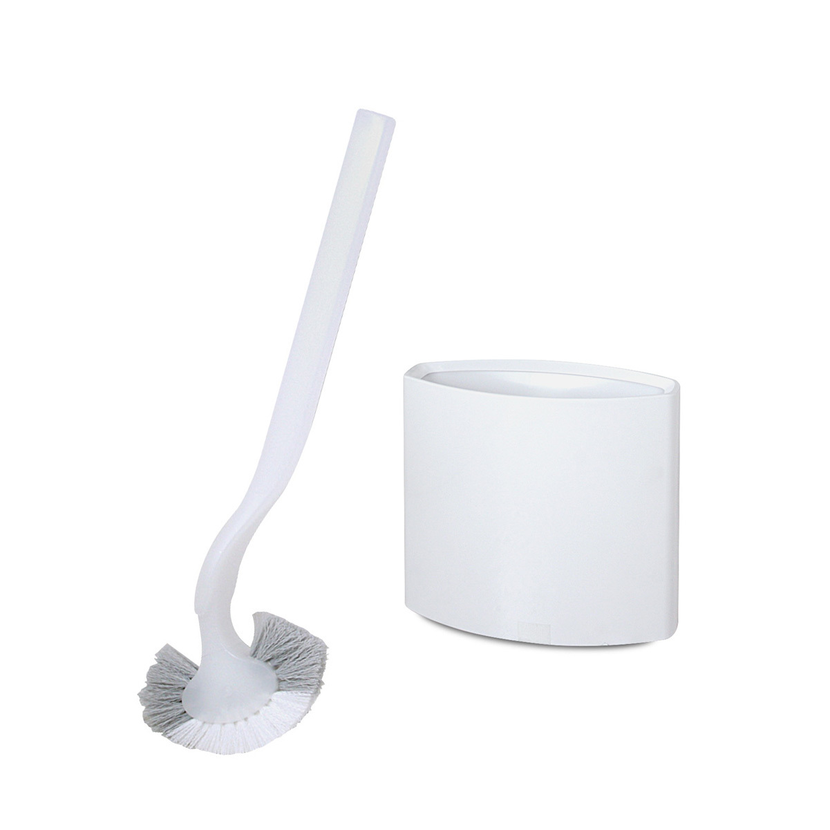 日本 MARNA 纖細型廁所刷連座 -W051W