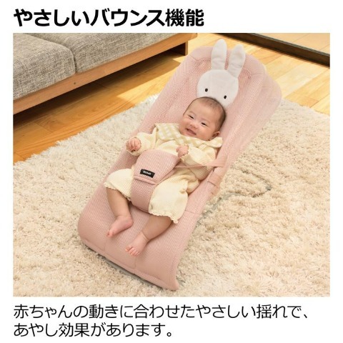 Richell miffy 網布搖搖椅