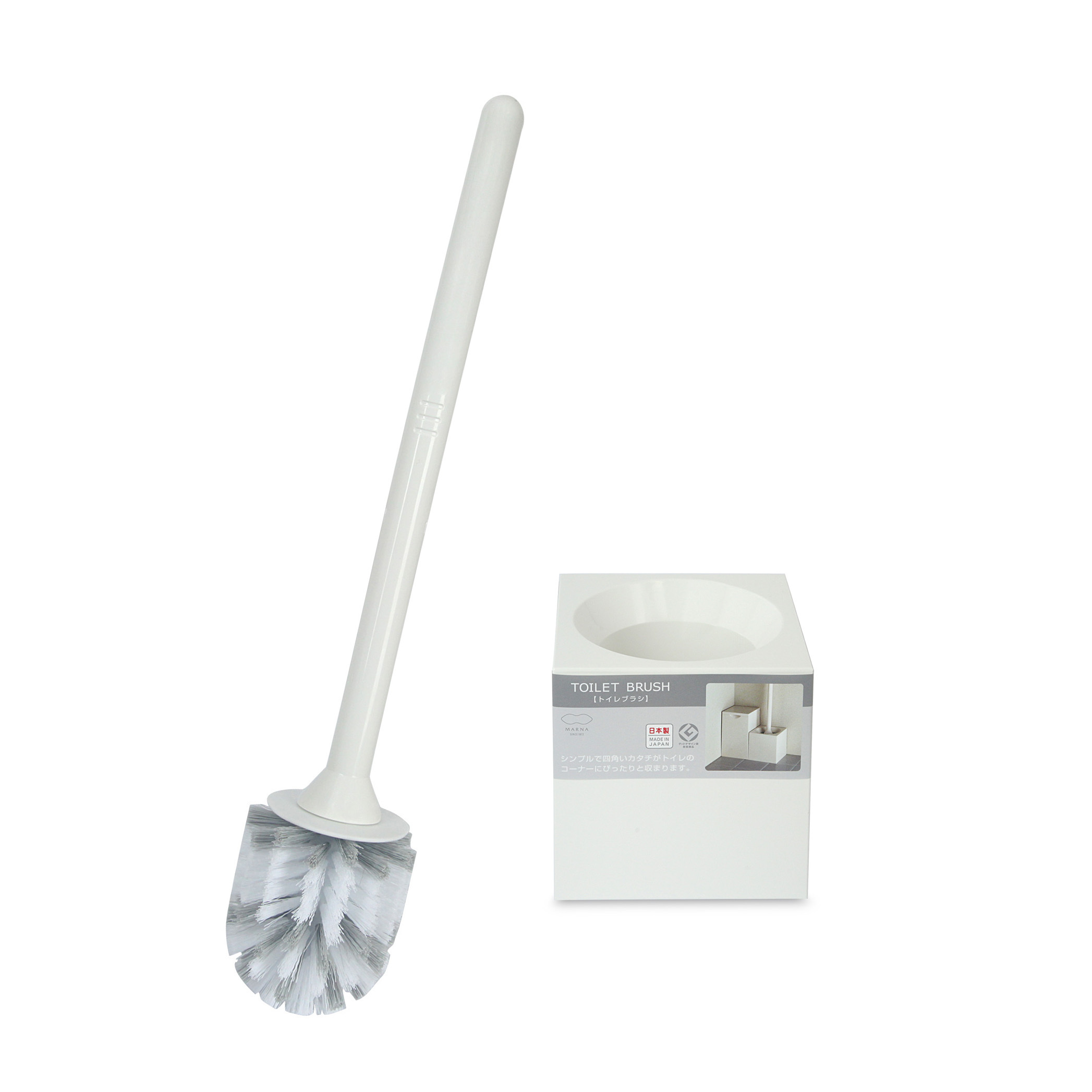 日本 MARNA 廁所刷連座 -W061W