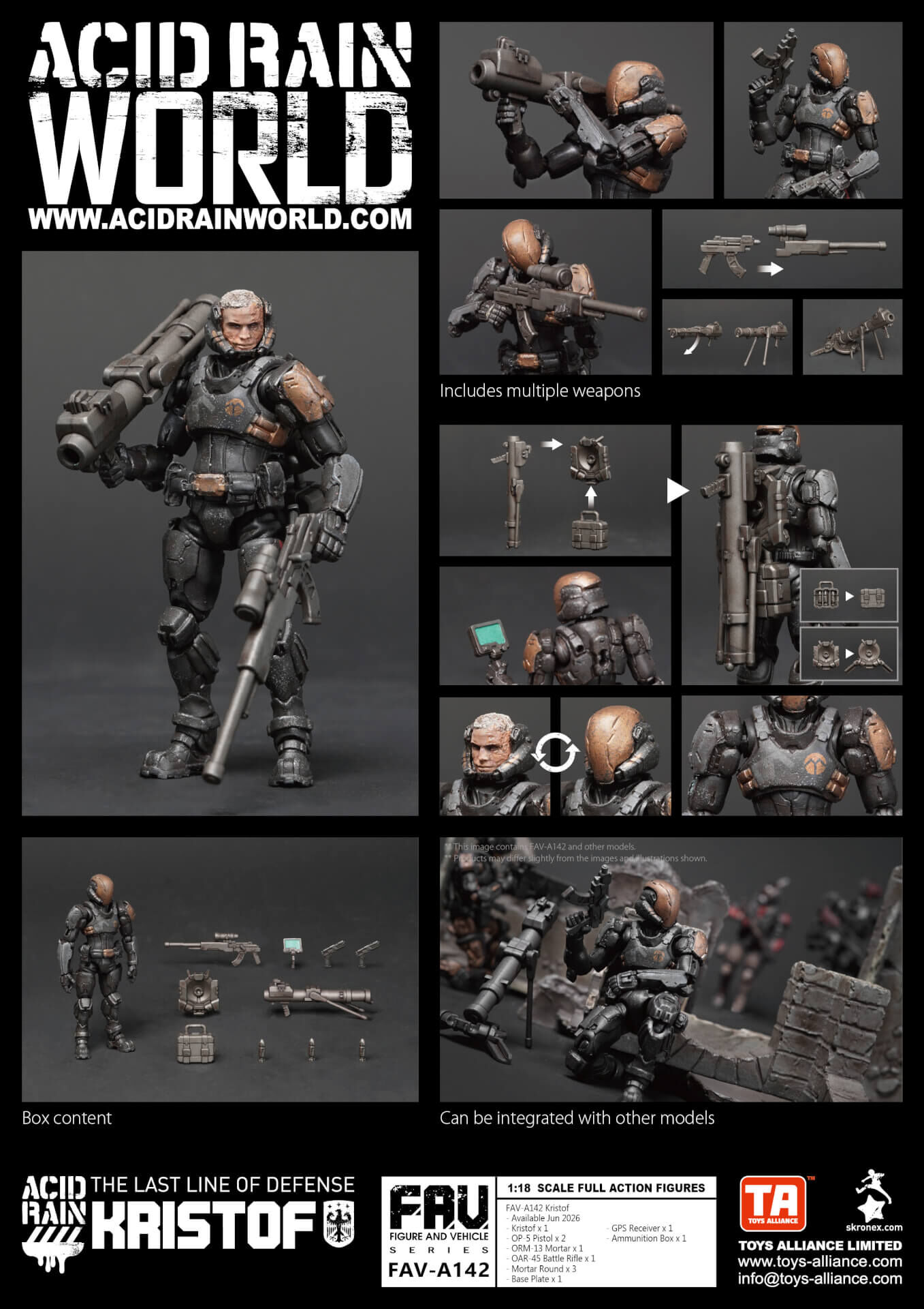 [預訂] Toys Alliance FAV-A142 Kristof / 克里斯托夫 / クリストフ