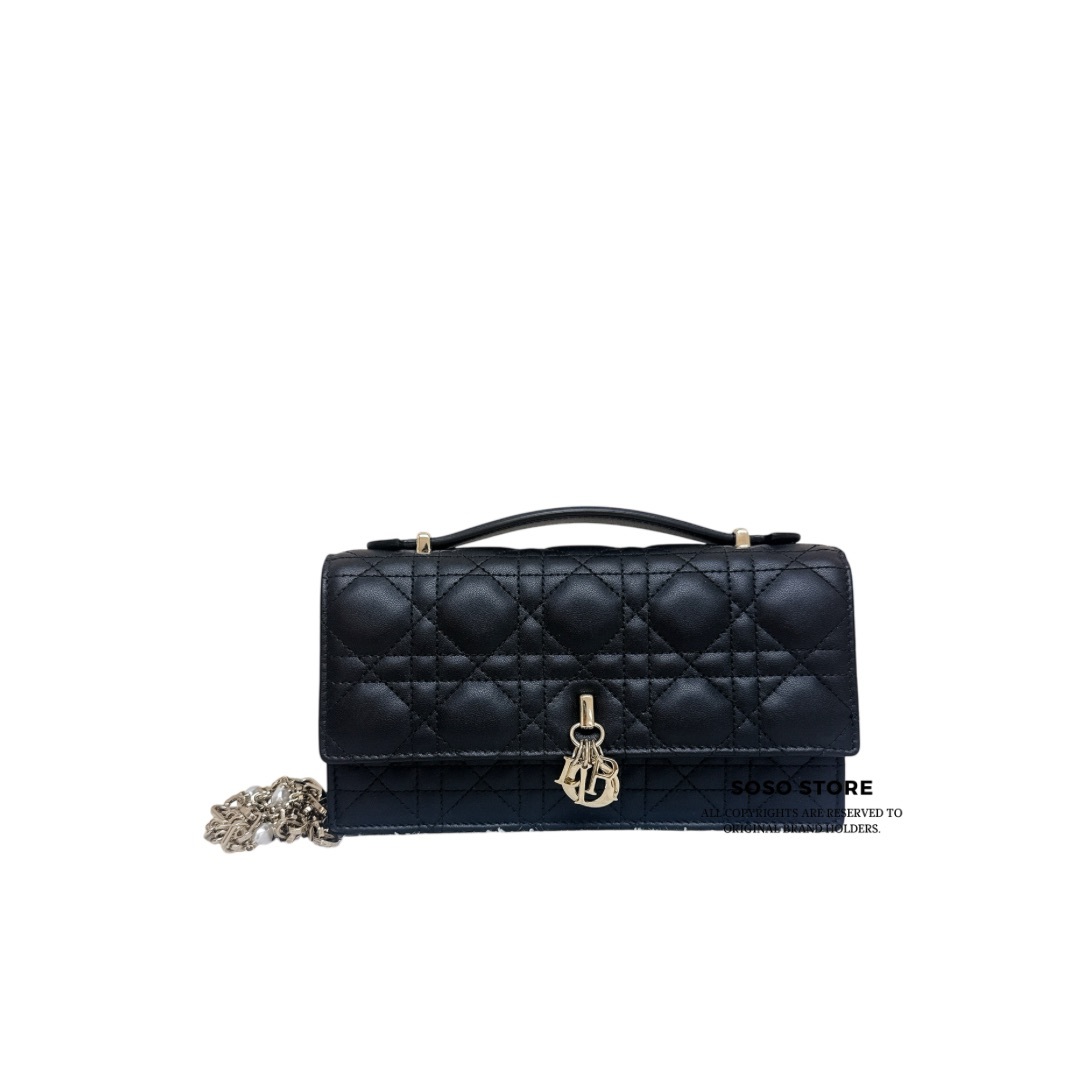 Dior My Dior Mini Bag - Black / Ghw
