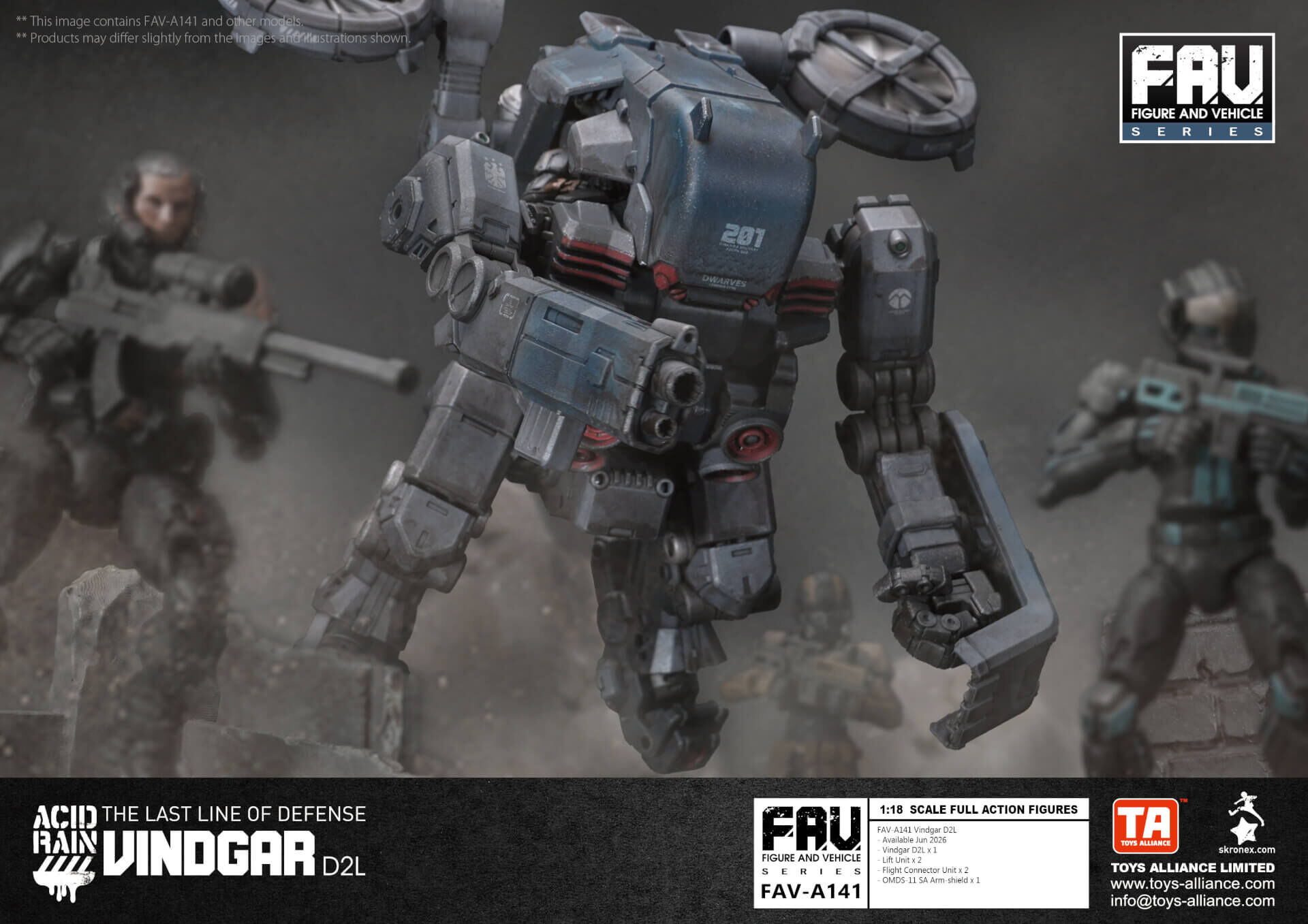 [預訂] Toys Alliance FAV-A141 Vindgar D2L / 溫德加 D2L / ヴィンドガル D2L