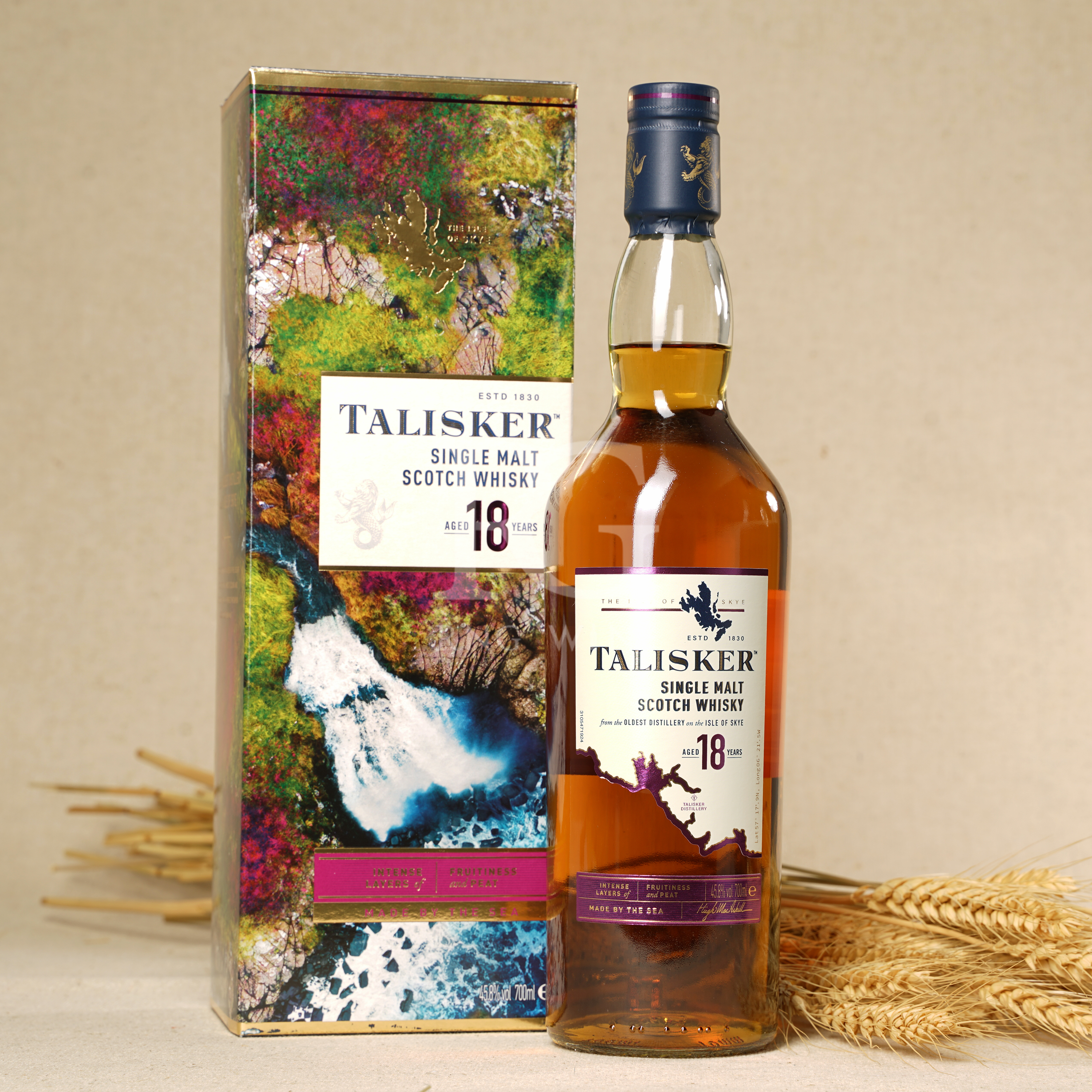 Talisker 18 Year Old Single Malt Scotch Whisky