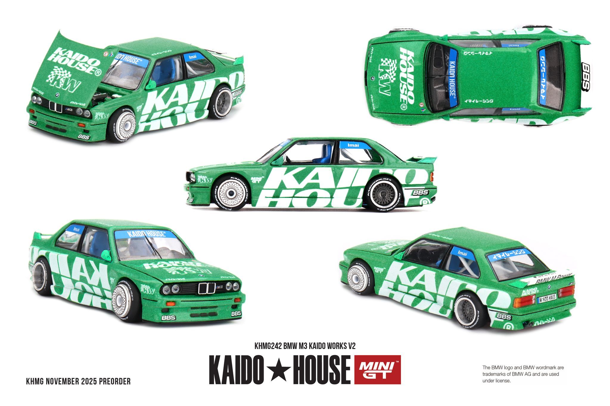 [預訂] Kaido House x Mini GT BMW M3 Kaido Works V2