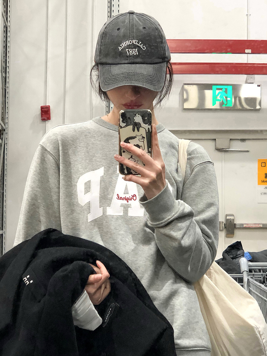 Korean Vintage California Washed Baseball Cap