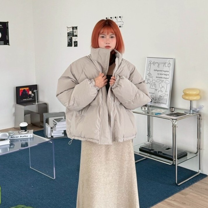 熱銷回歸!冬日必買款✨Puffs.ᐟ.ᐟ ⛄立領鋪棉外套