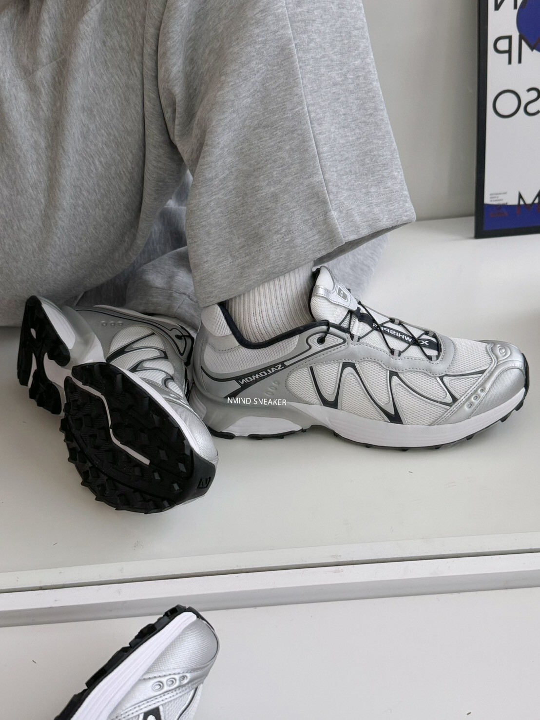 <快速出貨> SALOMON XT-WHISPER 白灰