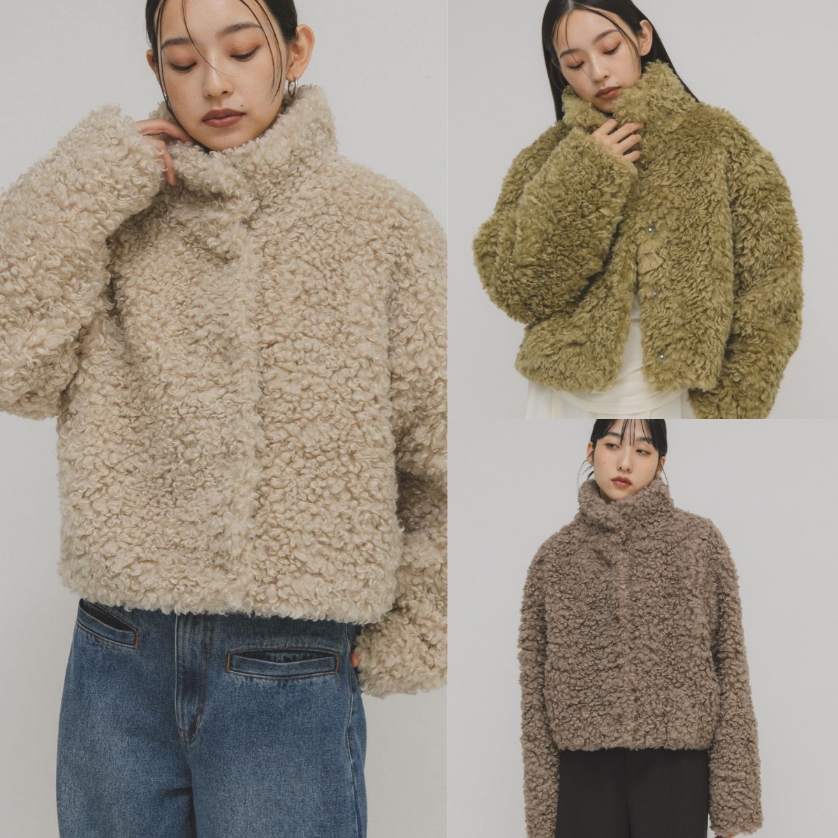 先行特價預購┃日本 KBF 立體感 泰迪毛毛 夾克 外套