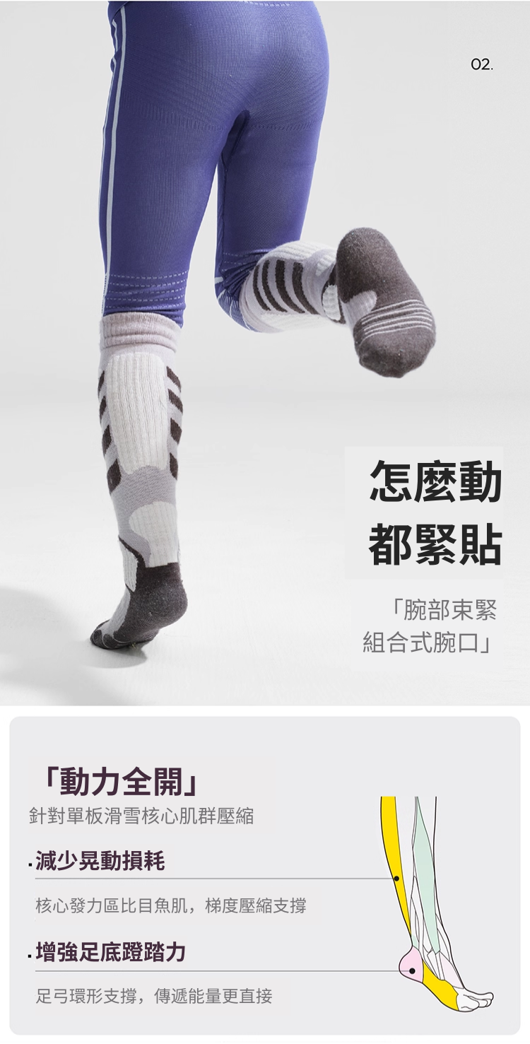 【SHANHIGH】兒童美麗諾羊毛滑雪襪(20%)_INTRO