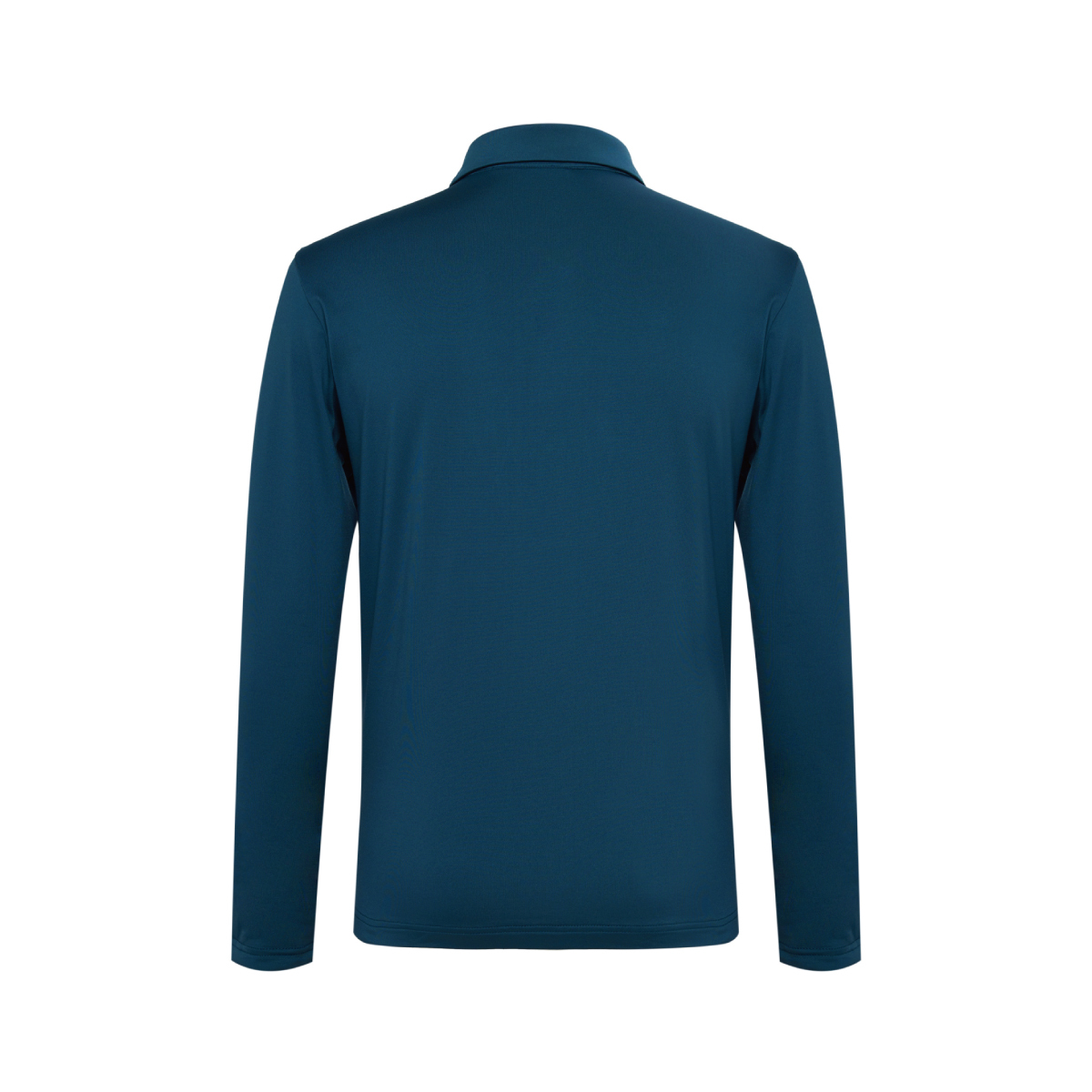 【EIDER】男刷毛長袖Polo上衣/25EDMU25283-[藍、棕、黑]