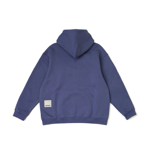 Hutch Hooded Sweat continuum HD001-25-BLU 男 連帽上衣 帽t 連帽長袖 藍