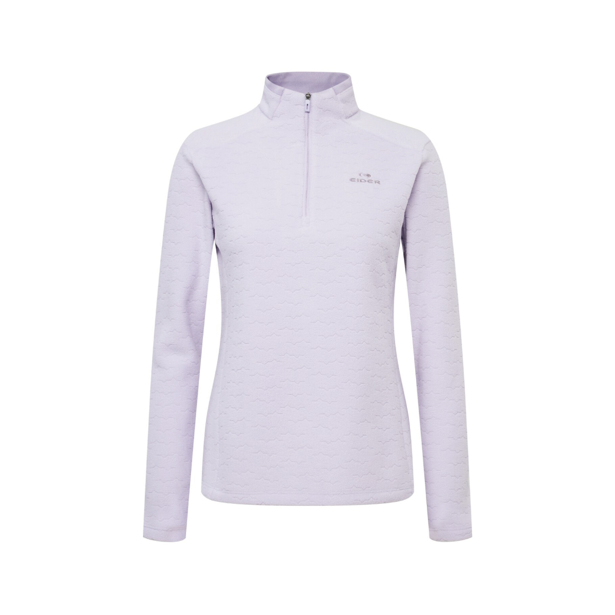 【EIDER】女刷毛立領拉鍊長袖上衣/25EDWW25204-[藍、紫、白]