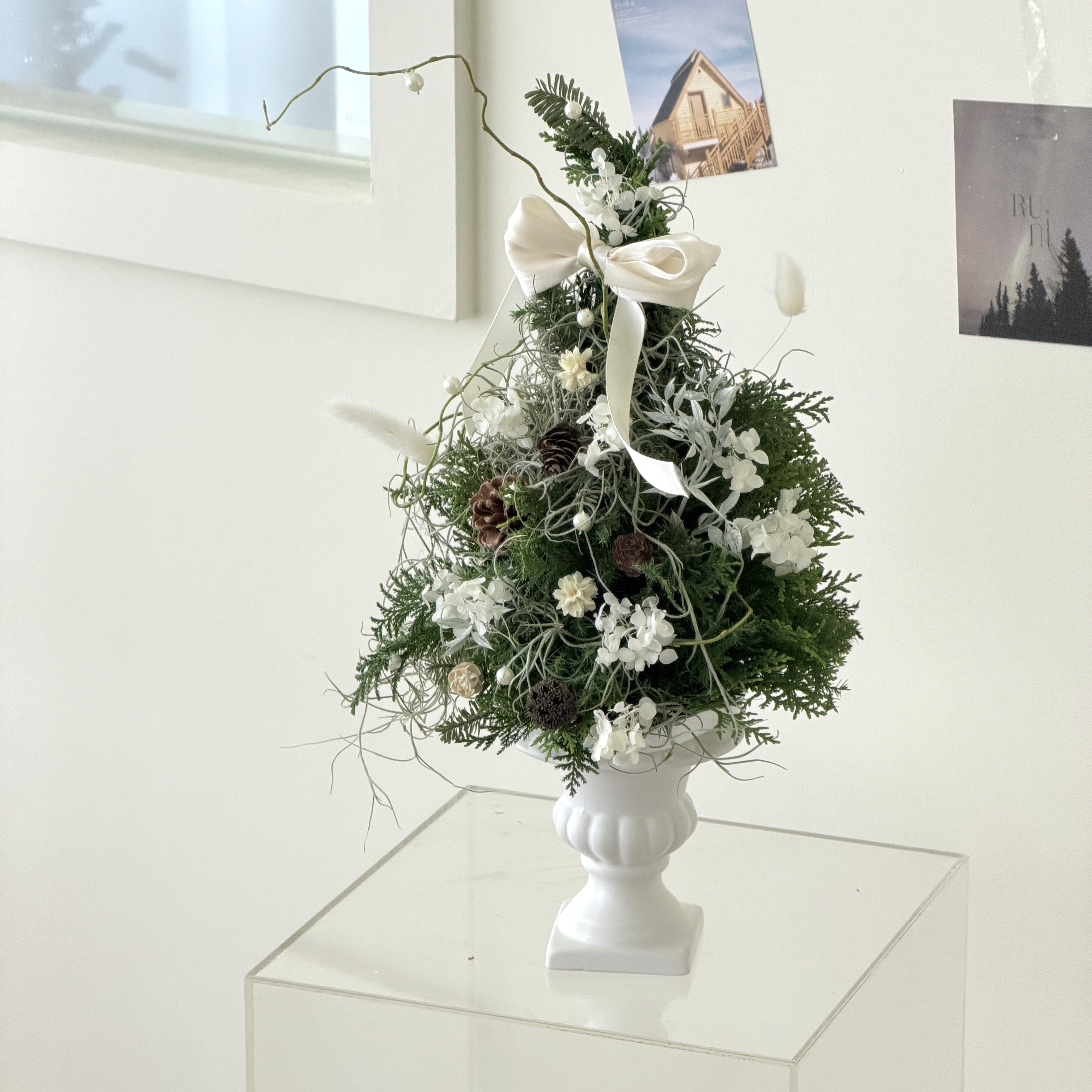 RUNI Christmas -雪白星願手工聖誕小樹🎄