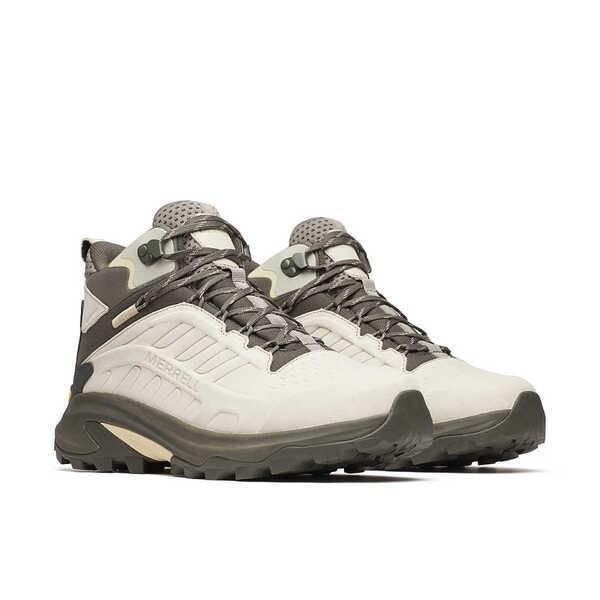 【MERRELL】MOAB SPEED 2 LTR MID WATERPEOOF 登山健行鞋 男款 米灰色  / ML038347