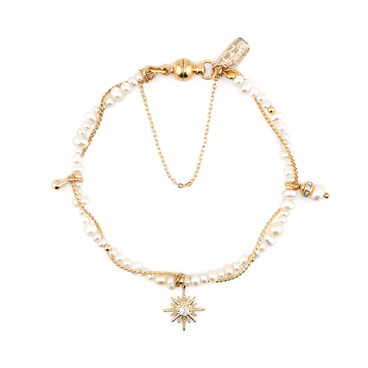 《官網限定》白雪皚皚的日子 – 珍珠 – 手鍊