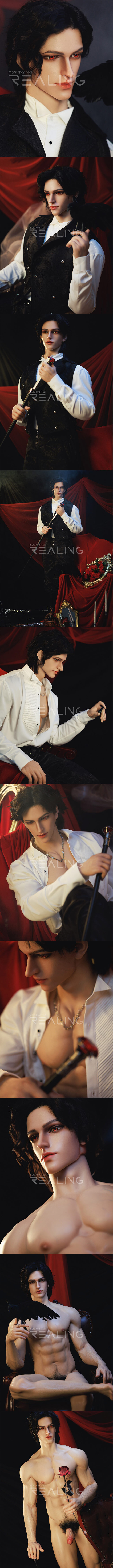 REALING 180cm 銘柯 男性擬真娃娃 全矽膠材質 silicone sex male doll