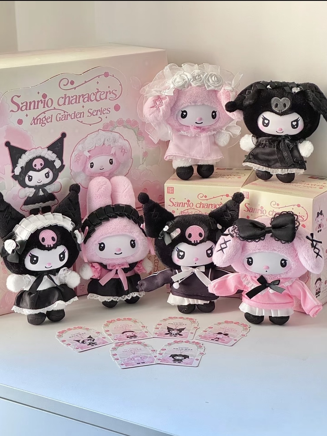 三麗鷗 天使花園系列 搪膠 毛絨