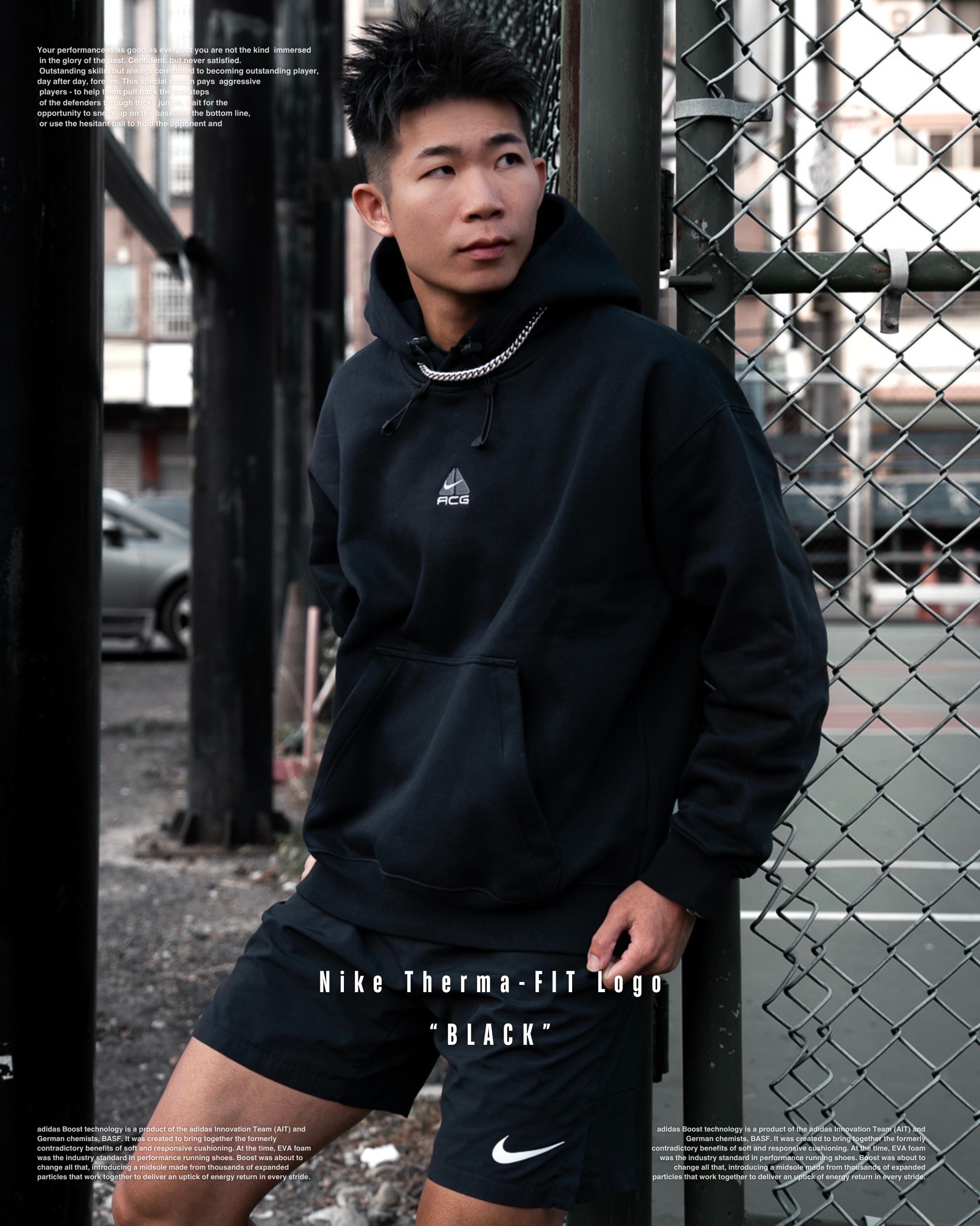 『 ACG最神版型 黑銀標真理🏴 』Nike ACG Therma-FIT Logo DH3088-013