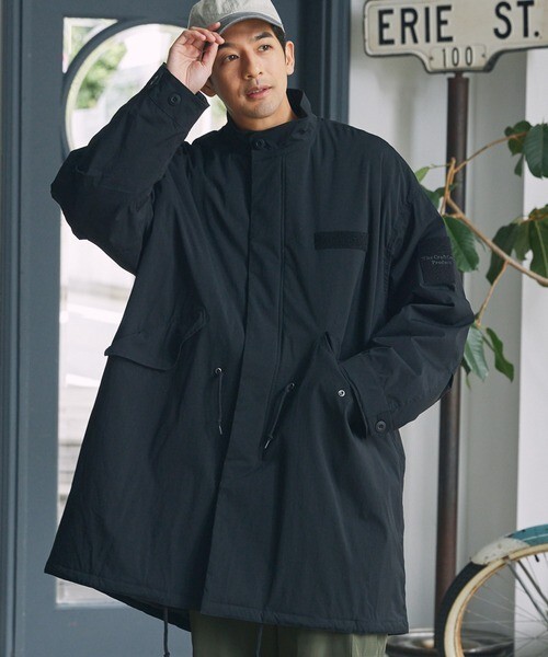 "代購" THE CRAFT CREW PRODUCTS 25AW 防潑水尼龍 立領 長版外套