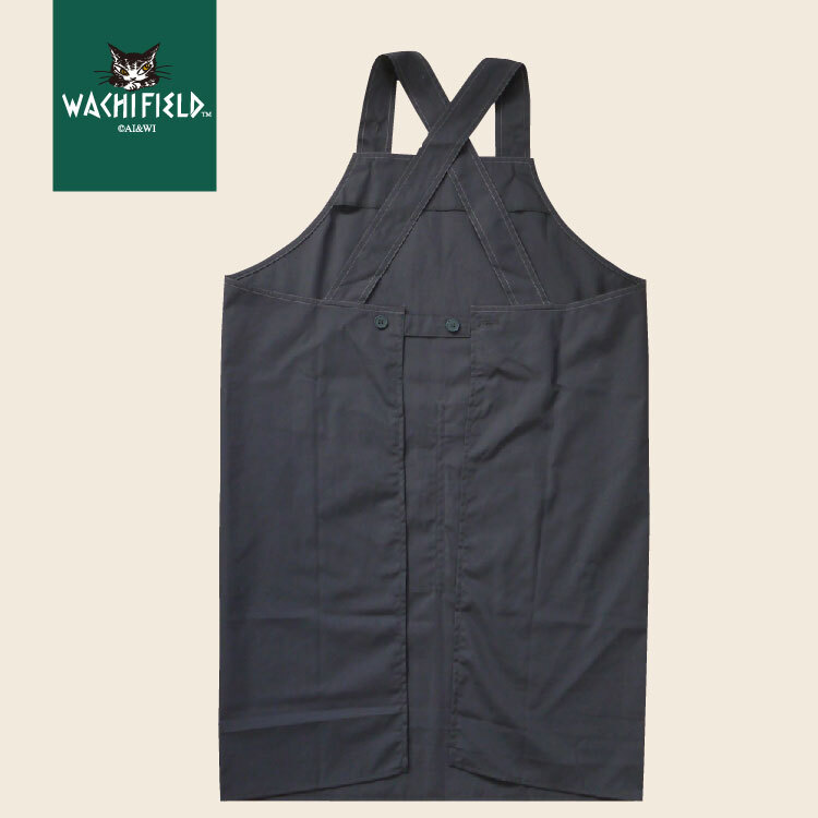 【Wachifiled™ 達洋貓 首次登場】周邊商品｜達洋貓圍裙(炭黑/深綠)