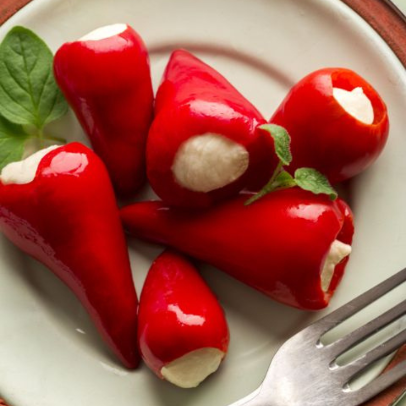 油漬辣椒鑲起司 辣椒乳酪 2入