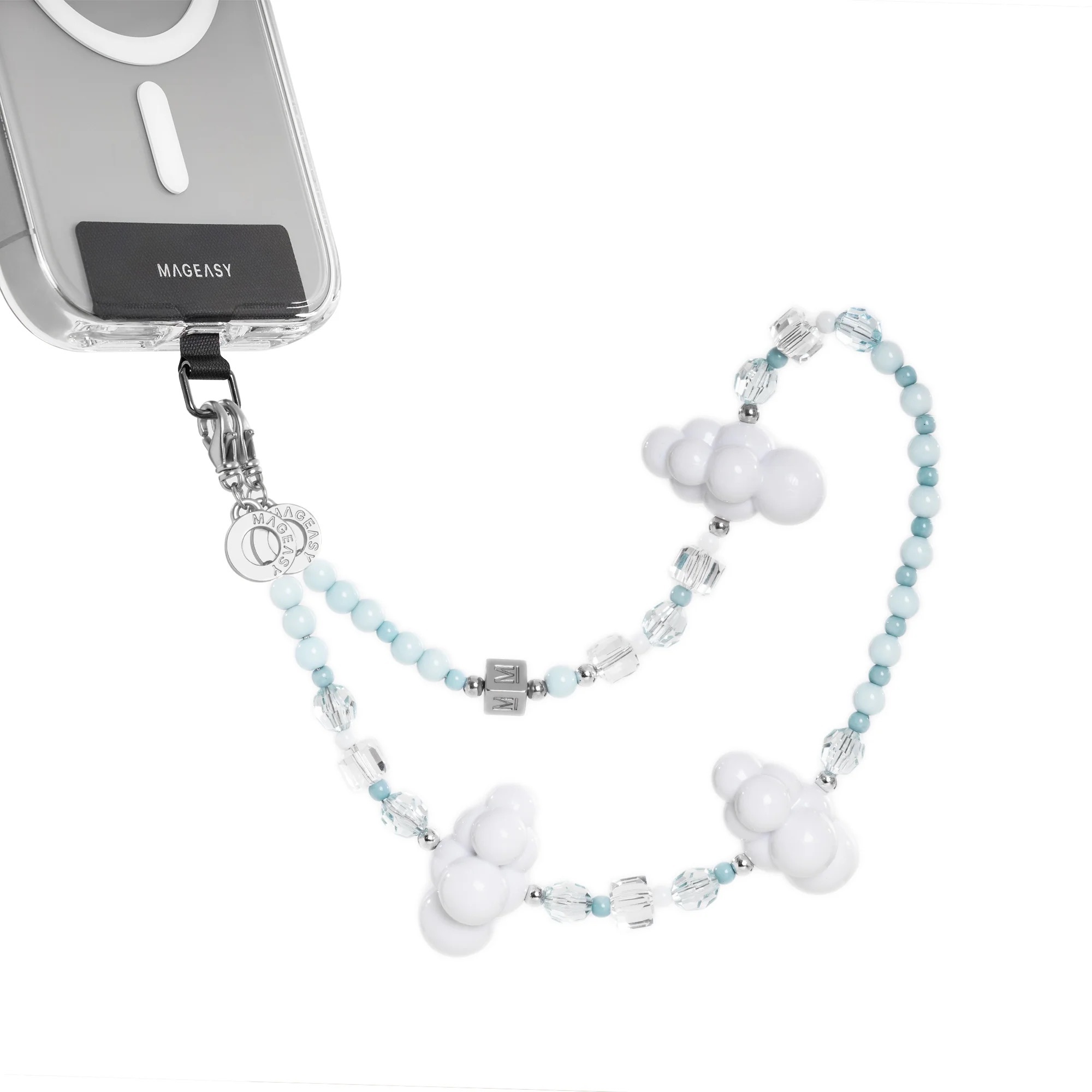 MAGEASY Beaded Wrist Strap 串飾手腕掛繩 / 掛繩片組 雙扣