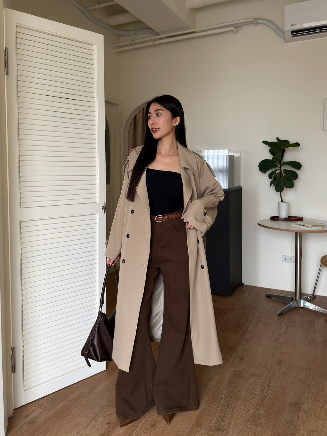 率性經典風衣外套