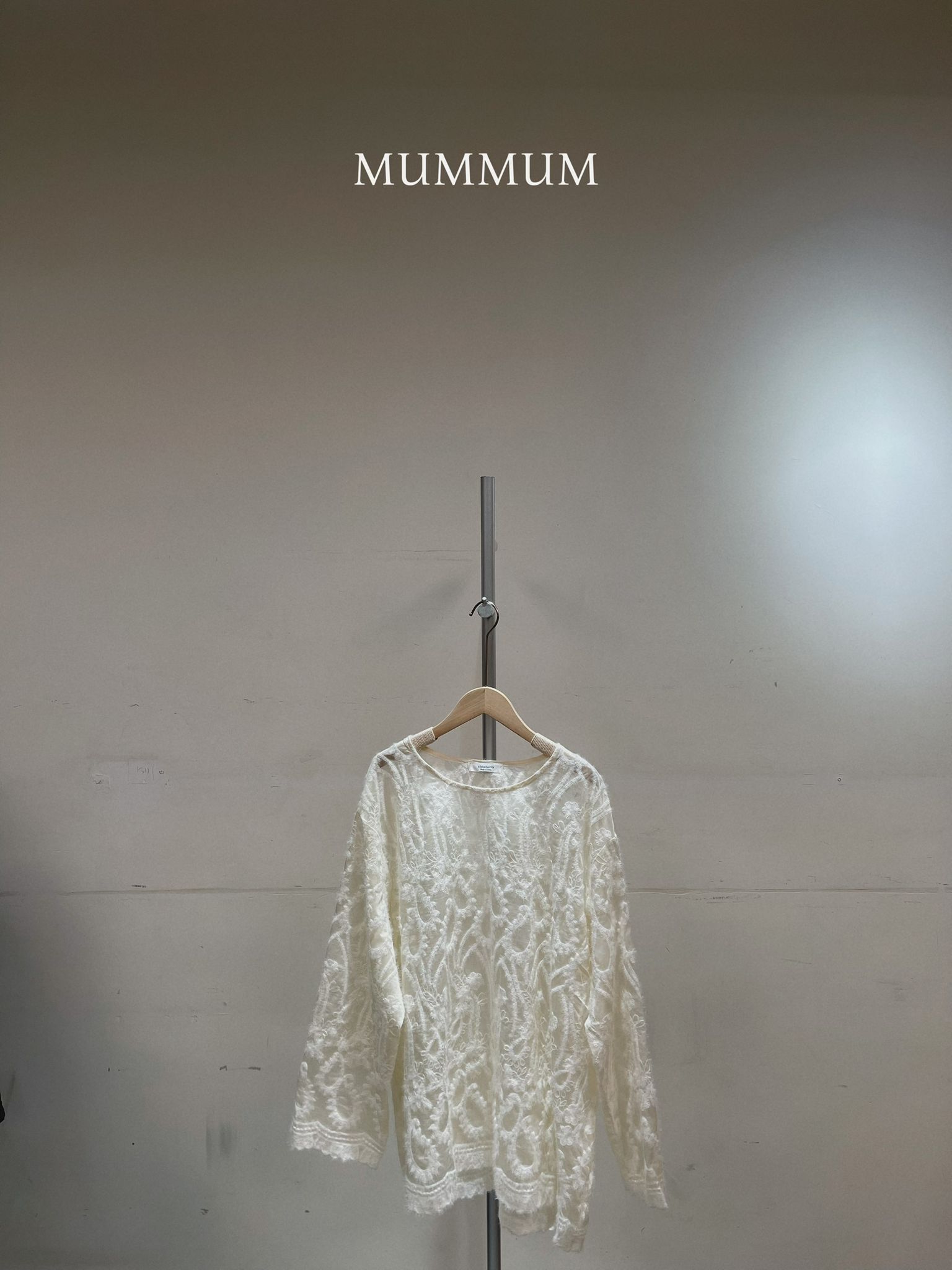 0212920a/透視毛毛圖案紋理外搭 48/48/28