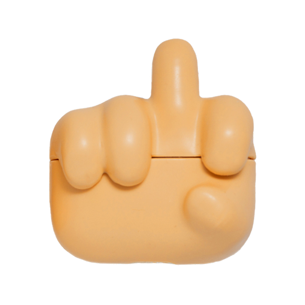 【Koios】Airpods 中指手勢矽膠耳機殼