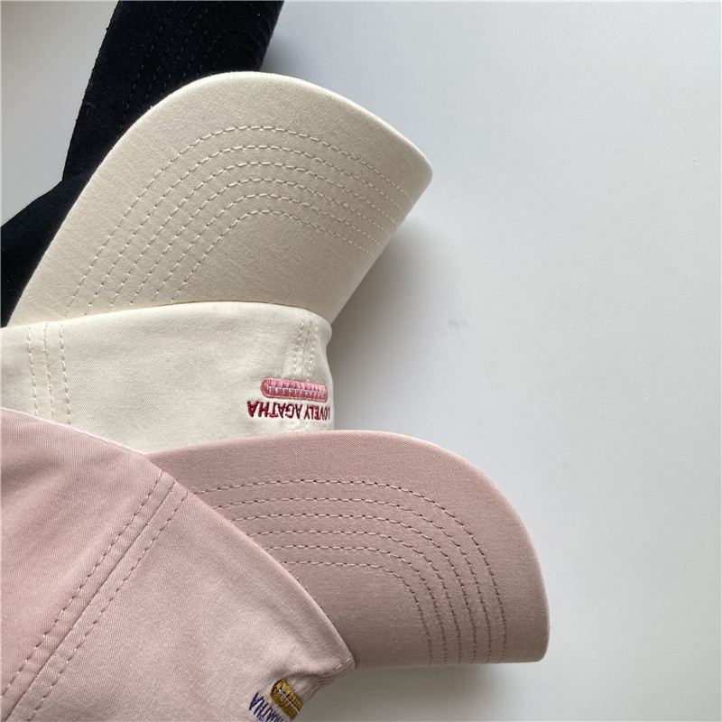 Korean Embroidered LOVELY Letter Cap