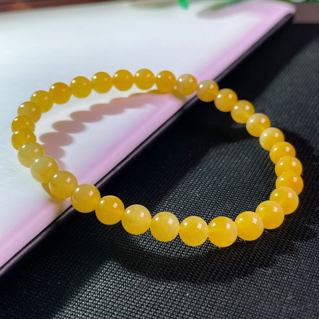 1122423 翡翠手串 (5.8mm直徑)