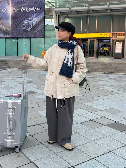 #日本連線代購現貨 MLB 提花圍巾 海軍藍