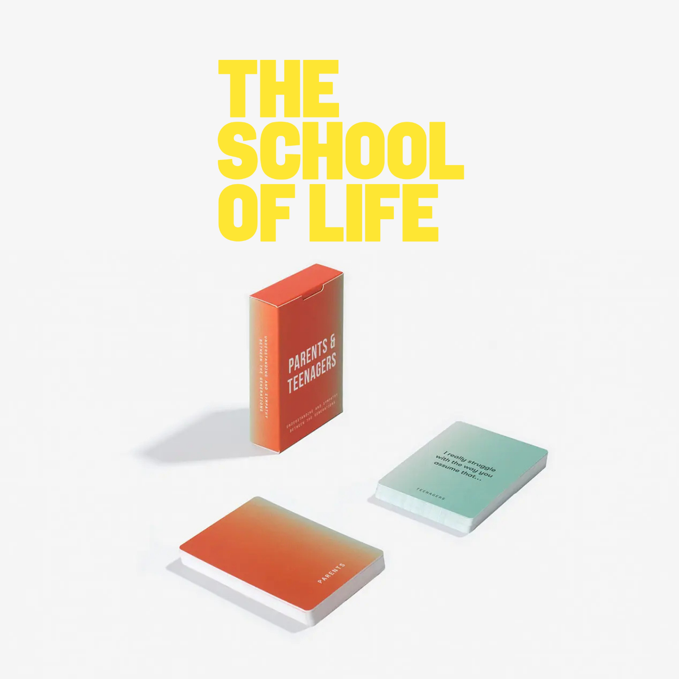 The School of Life | Parents & Teenagers 親子關係溝通卡  card game