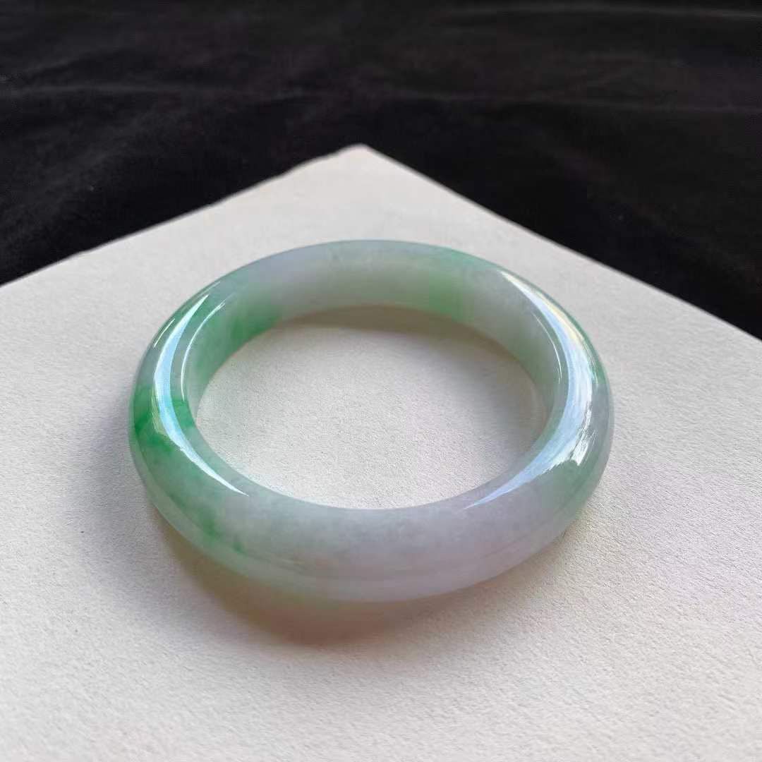 11222325 60.3mm翡翠陽綠正圈手鐲 (60-62)