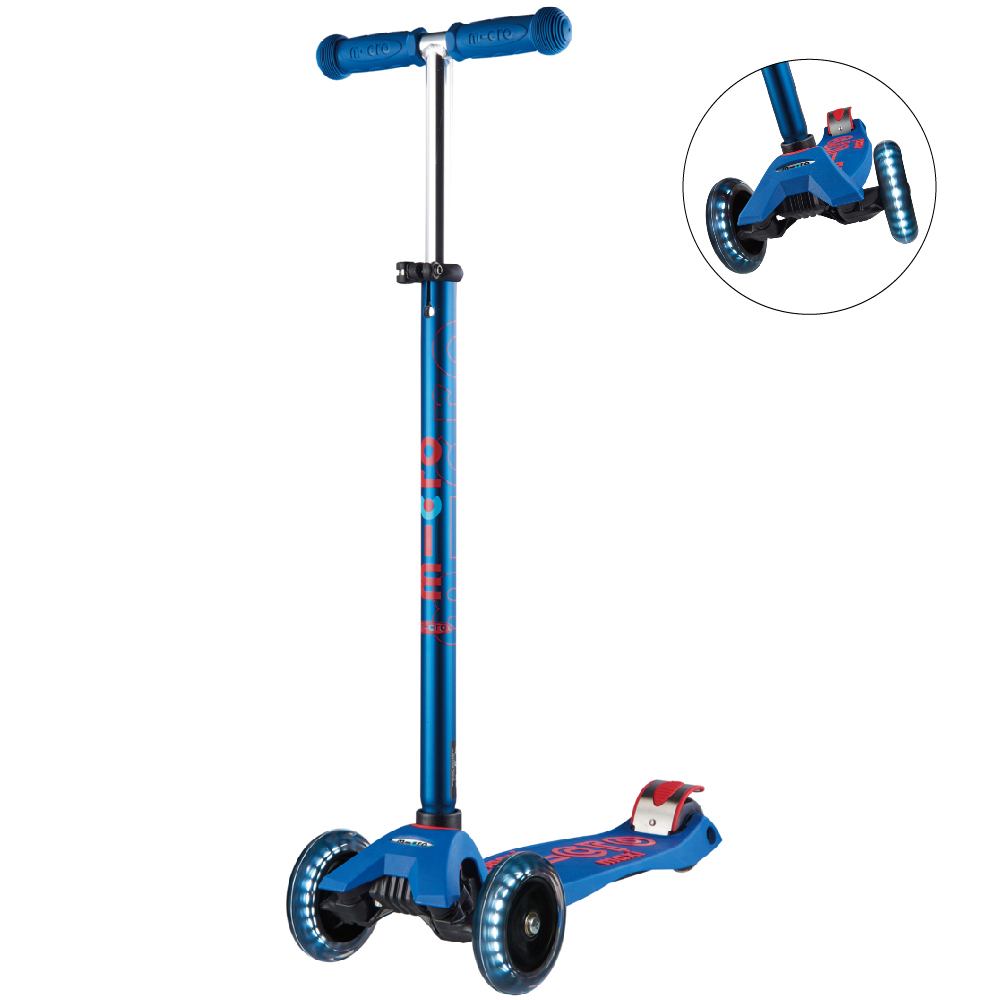 Micro - Maxi Micro 滑板車豪華版 LED款 (5-12歲) 【立即預訂！7個工作日後出貨】