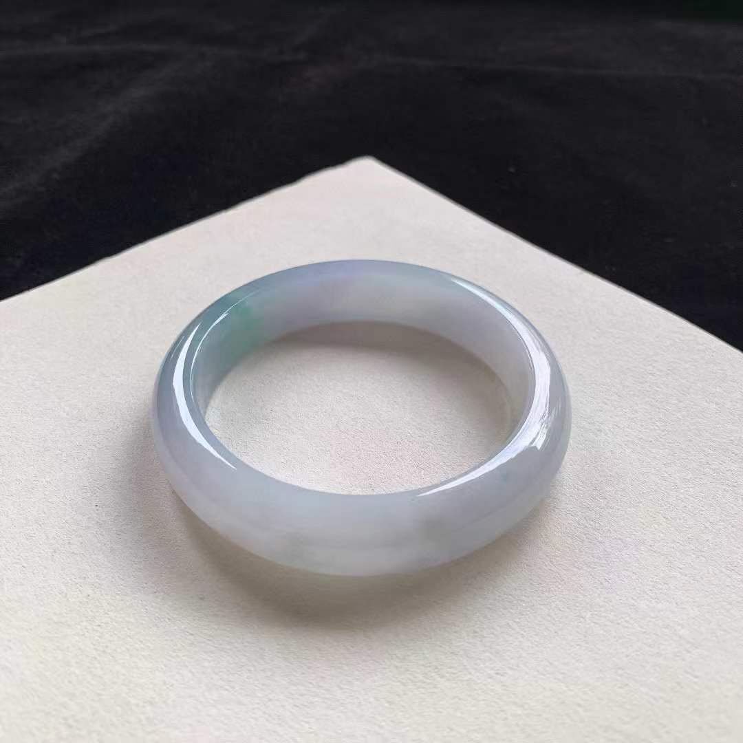 11222328 57mm翡翠冰紫正圈手鐲 (56-58)