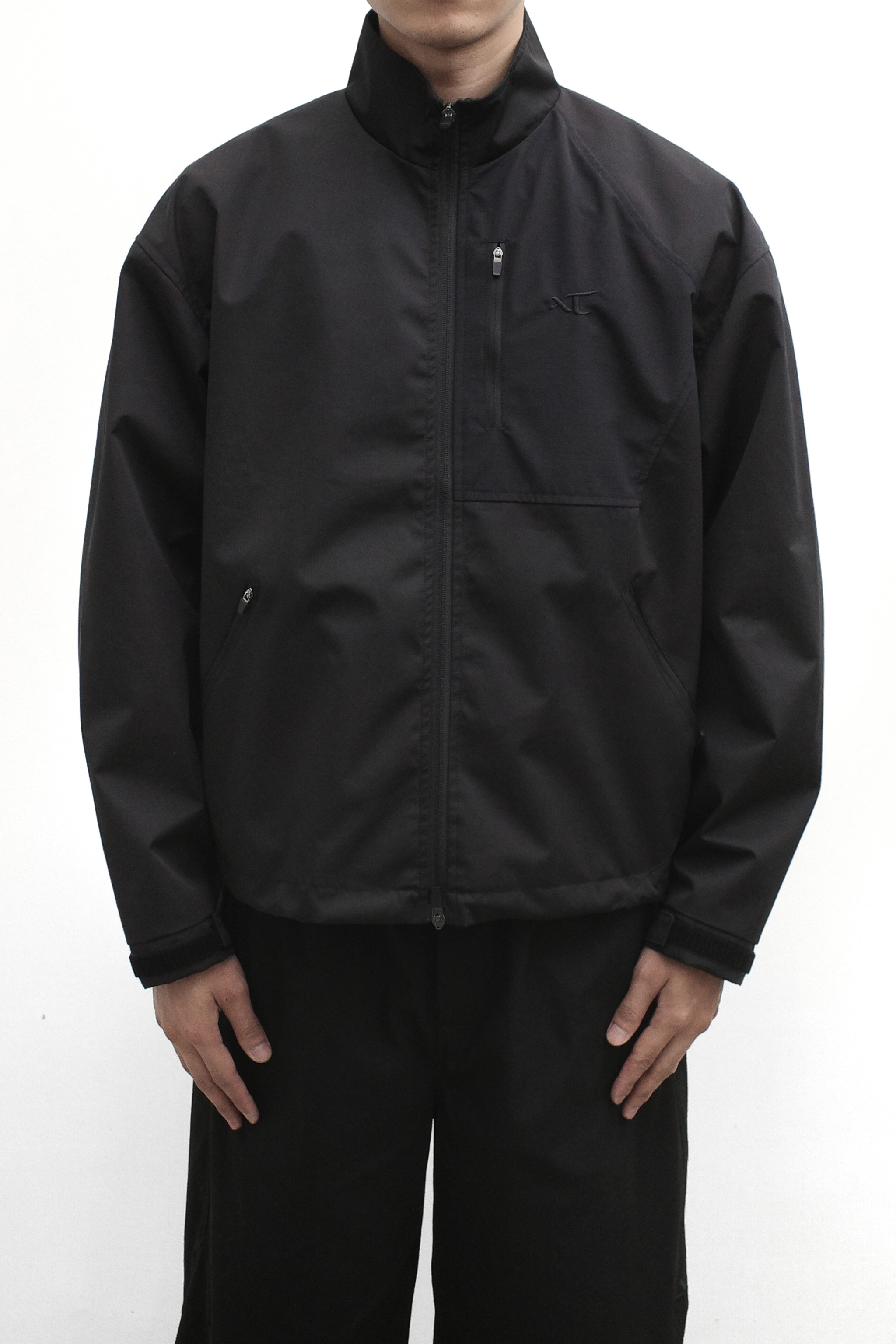 Anonymous Talking｜F25-J02 – Zip Jacket (Black)