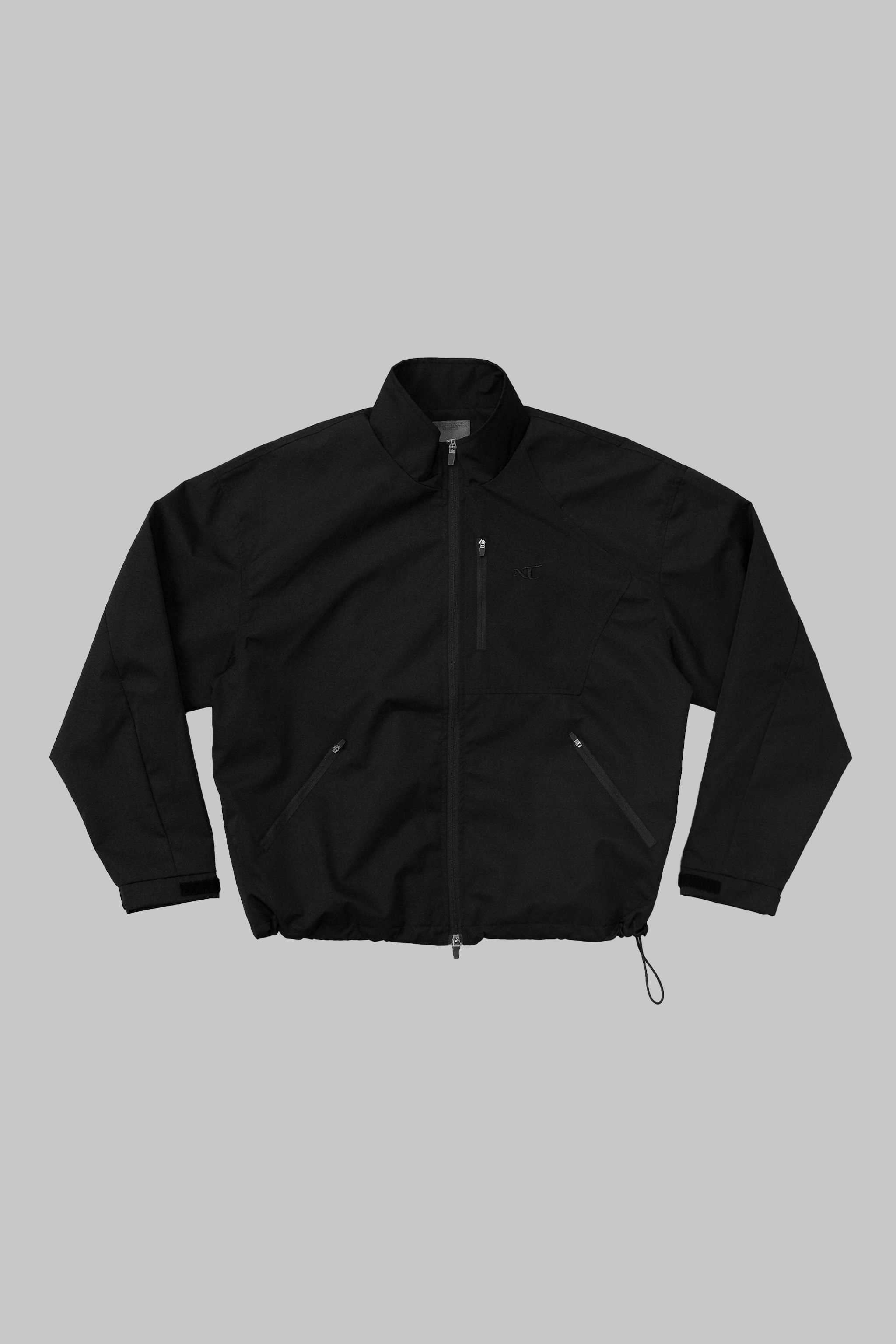 Anonymous Talking｜F25-J02 – Zip Jacket (Black)