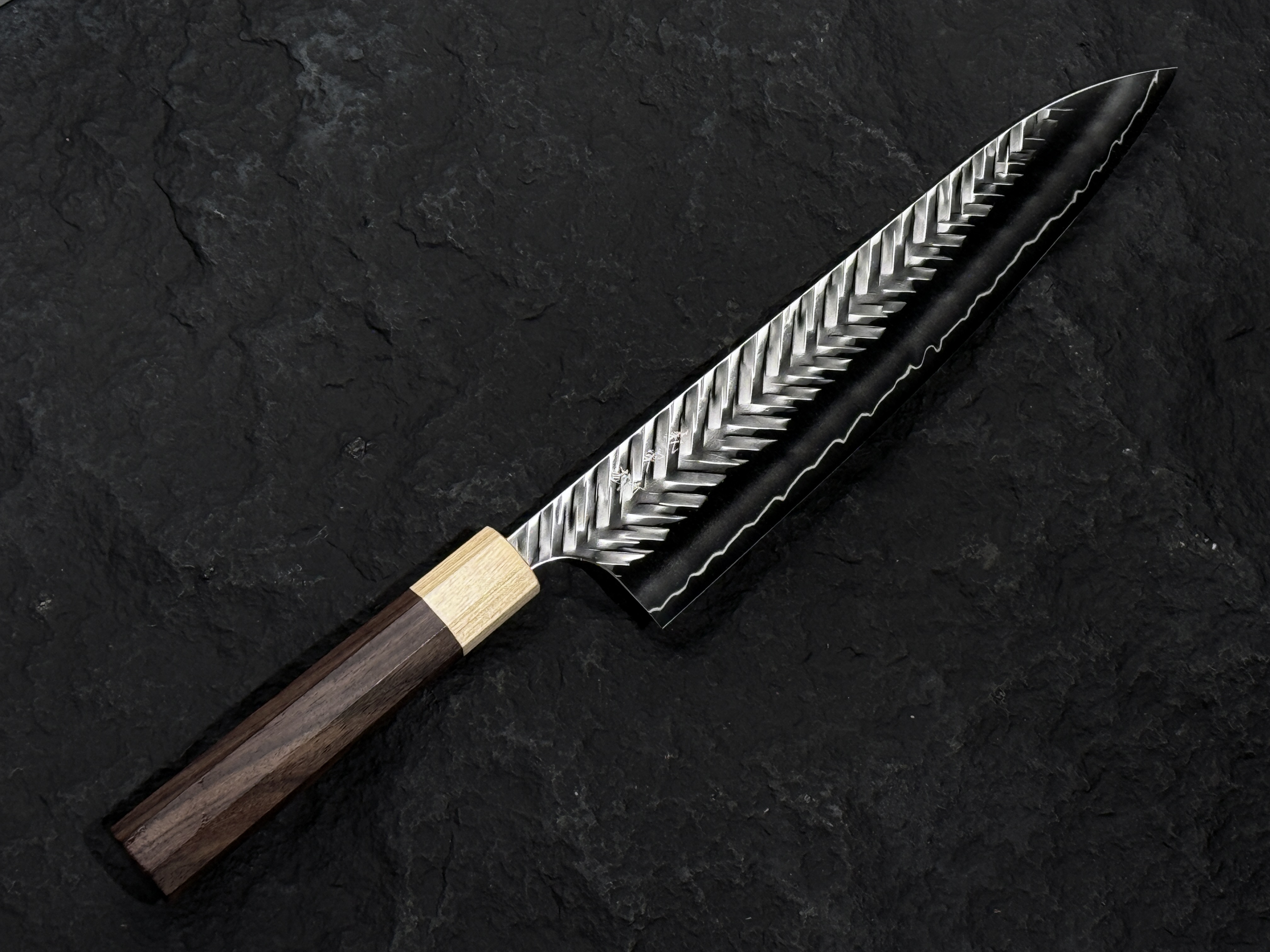 加藤義実 SG-STRIX 粉末鋼 V槌目 牛刀