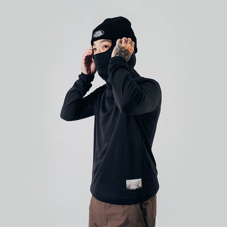 石墨烯中性刷毛底層衣_ASPEN HOODIE