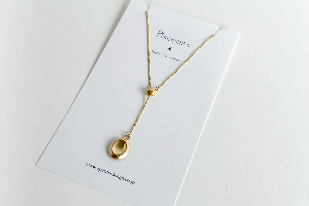 Pisceans-微渦滑珠項鍊 GD