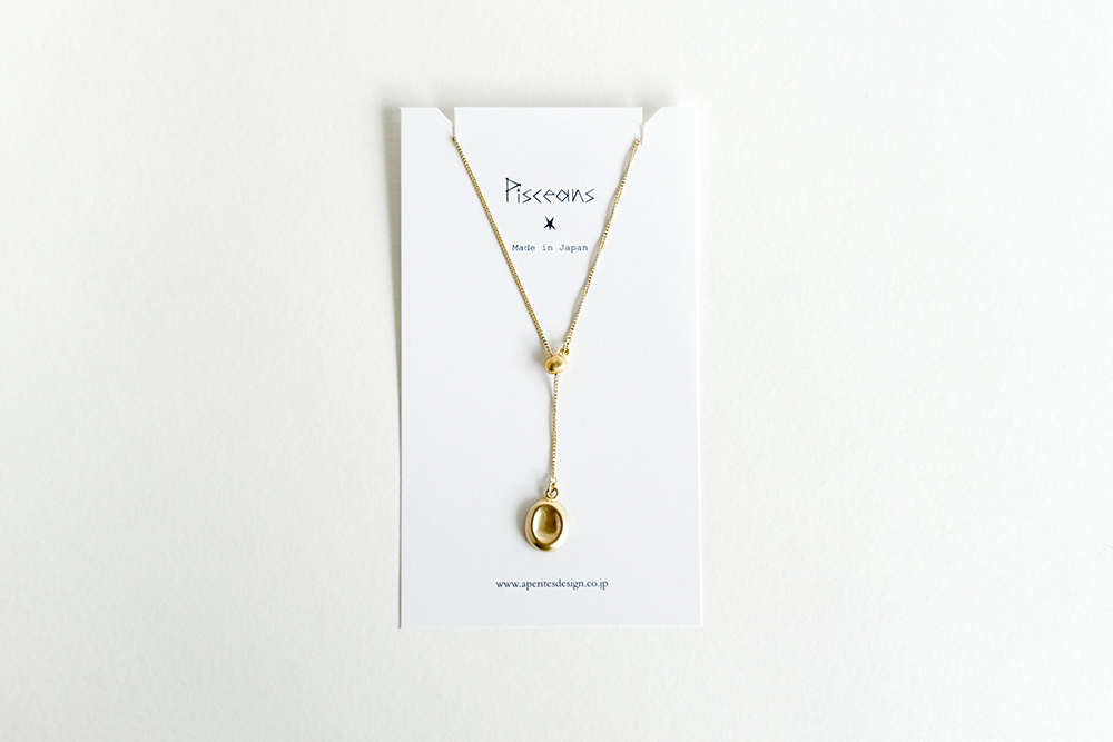 Pisceans-微渦滑珠項鍊 GD