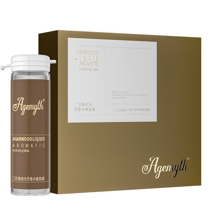 (5391) Agemyth沈香流光芳香水嫩面膜24mlx2瓶*/盒 【買一送一】
