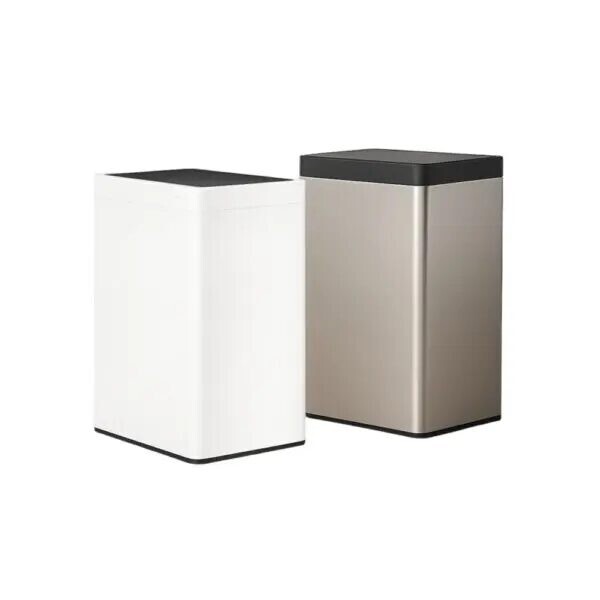 【LC科技】超靜音感應雙開門垃圾桶 17L/21L/30L